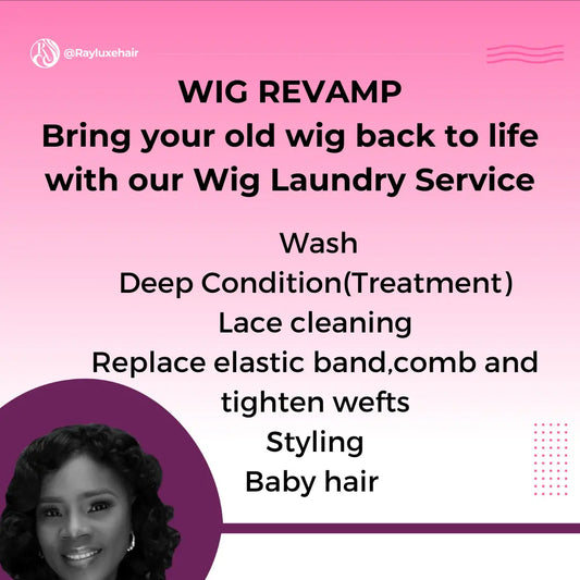 Wig Revamp Wig Makeover Hair Transformation New Look Hair Revamp Ray Luxe Hair